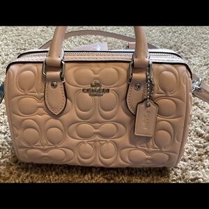Coach Mini Rowan Blush top handle/crossbody bag